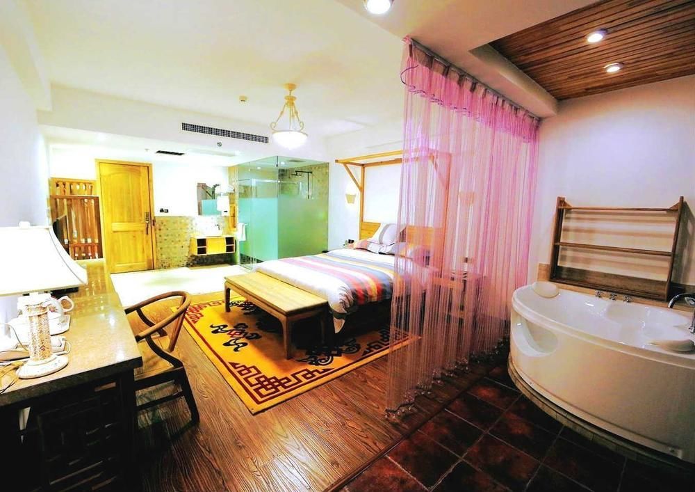 Guanshanyue Honeymoon Mansion จางเจียเจี้ย ภายนอก รูปภาพ