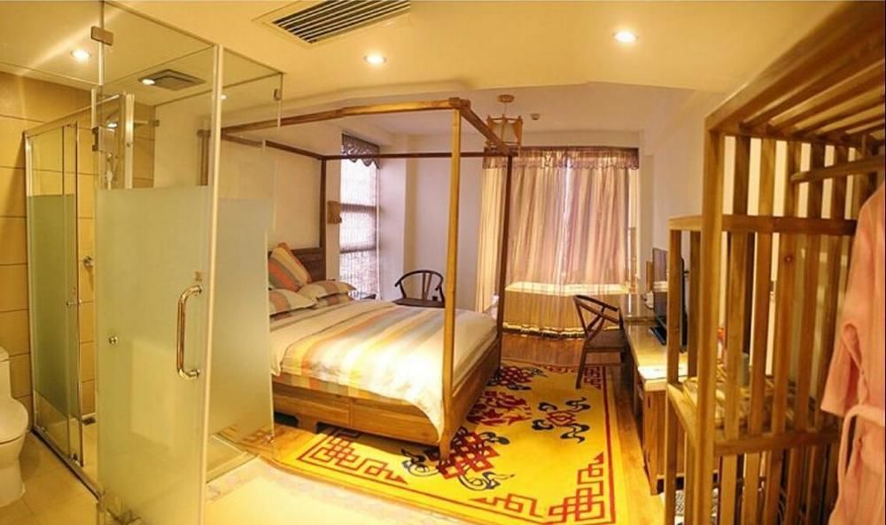 Guanshanyue Honeymoon Mansion จางเจียเจี้ย ภายนอก รูปภาพ